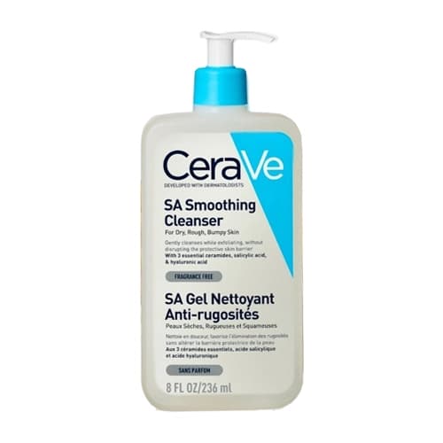 ژل شوینده سراوی مدل Sa Smoothing پوست خشک و زبر حجم 236 میل