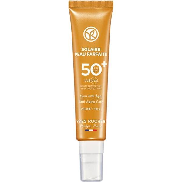 کرم ضد آفتاب ایوروشه مدل +SOIN ANTI-AGE SPF50 حجم 40 میلی لیتر