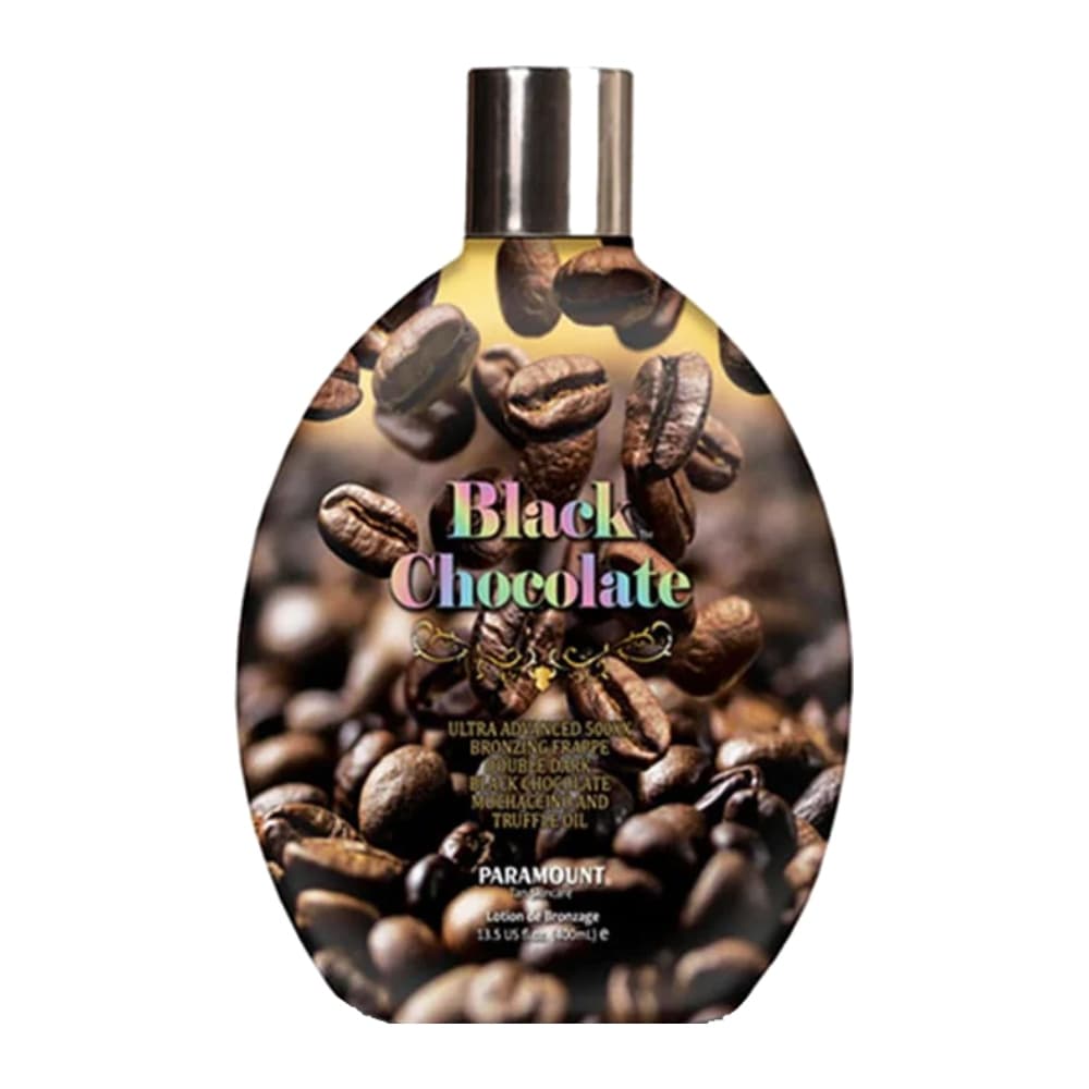 لوسیون سولاریوم پارامونت Paramount مدل Black Chocolate مناسب پوست های حساس حجم 400 میل