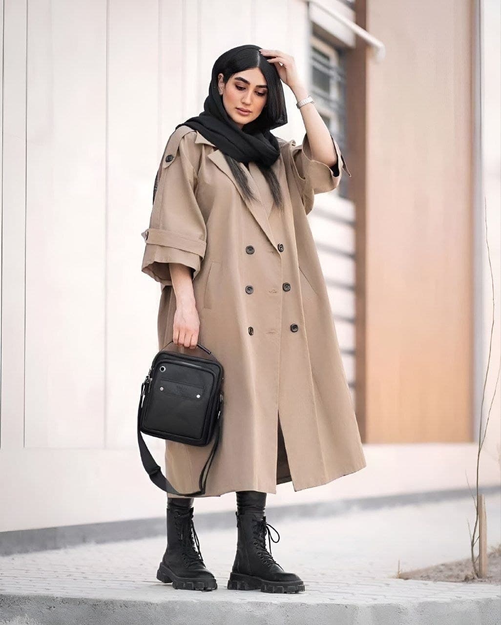 مانتو بلند مدل تیارا — تصویر ۶