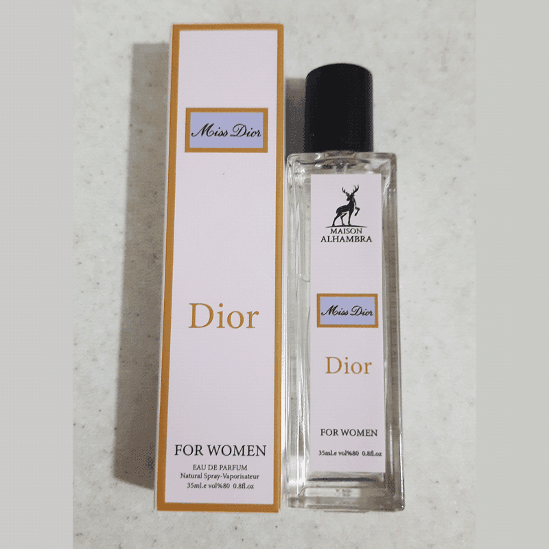 عطر ادوپرفیوم الحمبرا میس دیور 35 میل زنانه مدل Miss dior