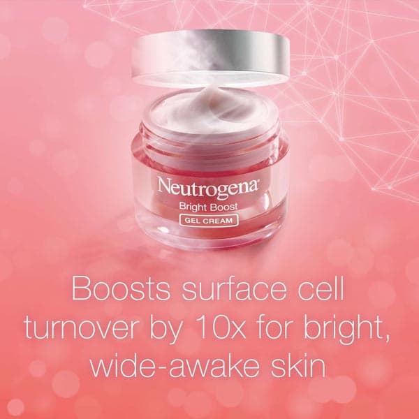 ژل کرم آبرسان و روشن کننده نوتروژینا مدل Bright Boost حجم 50 میل — تصویر ۳