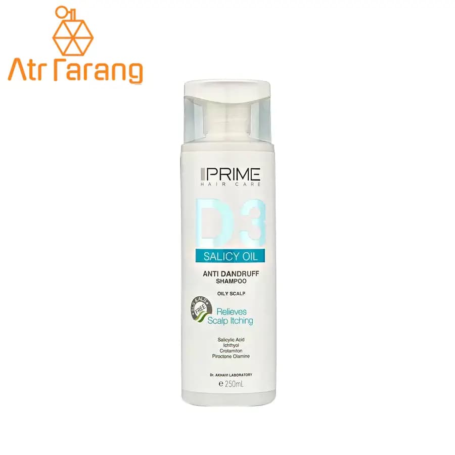 شامپو ضد شوره پرایم مدل D3 حجم 250ml