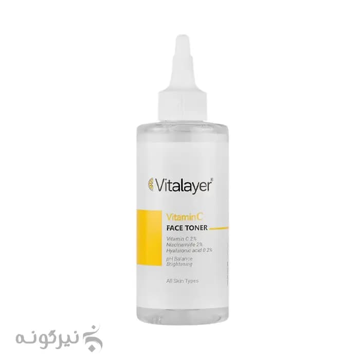 تونر ویتامین سی ویتالیر Vitamin C Face Toner Vitalayer