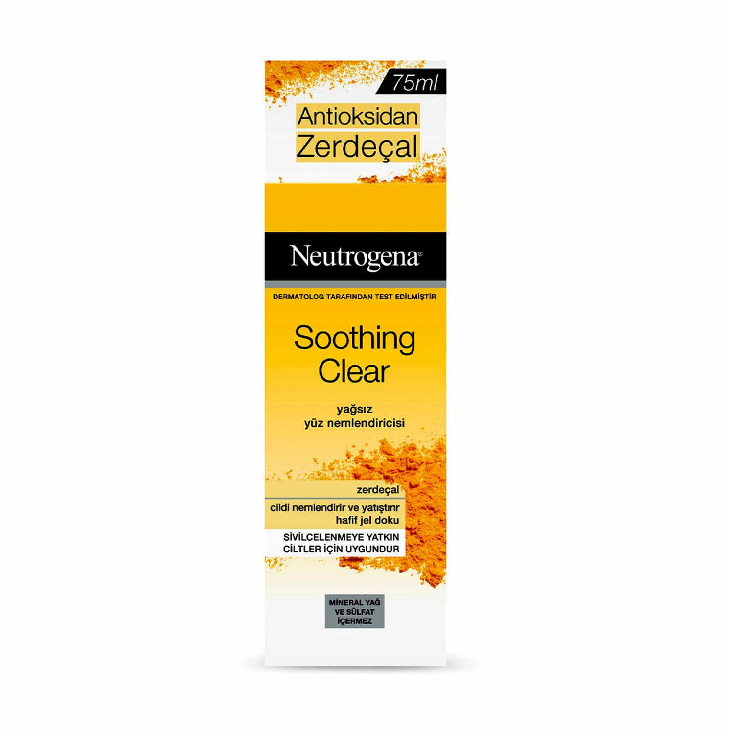 آبرسان تسکین دهنده زرد چوبه نوتروژینا Neutrogena ضد لک و ضد جوش حجم 75 میل