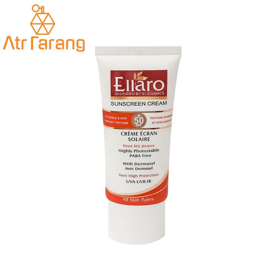 کرم ضد آفتاب الارو SPF 50 مناسب انواع پوست حجم 50ml