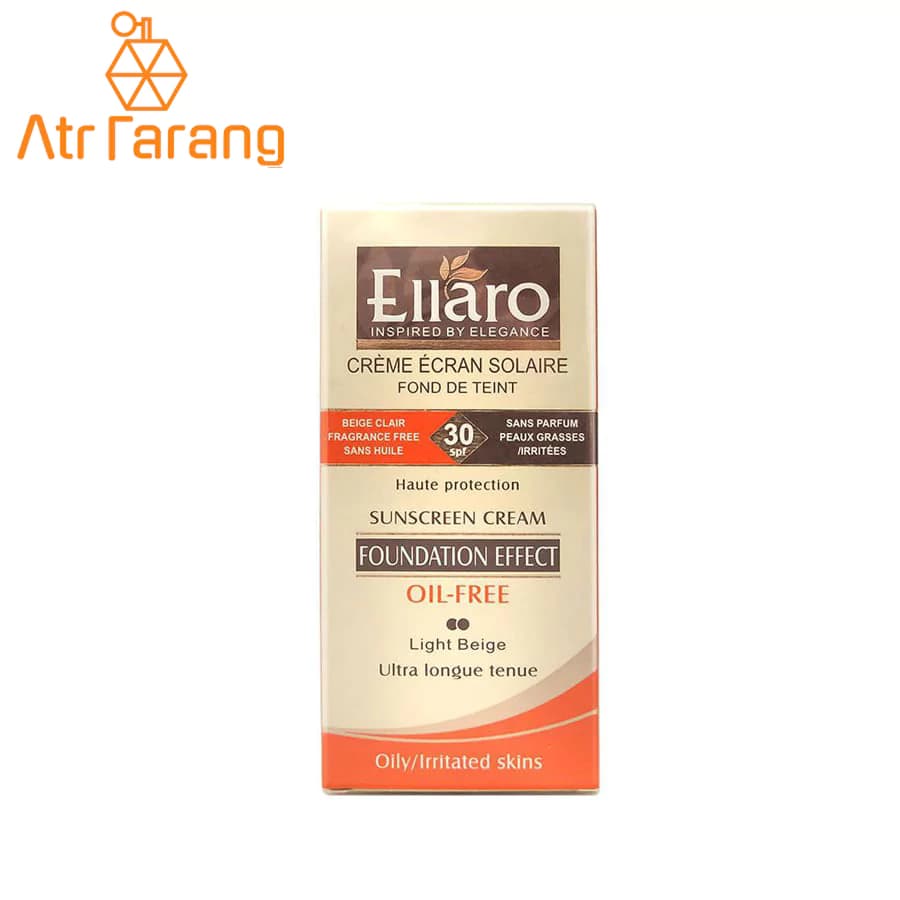 ضد آفتاب کرم پودری پوست چرب الارو SPF 30 حجم 40ml — تصویر ۲