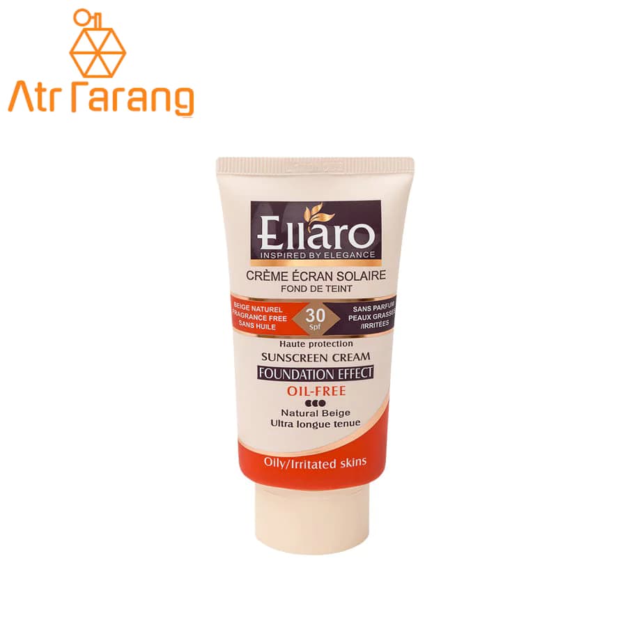 ضد آفتاب کرم پودری پوست چرب الارو SPF 30 حجم 40ml