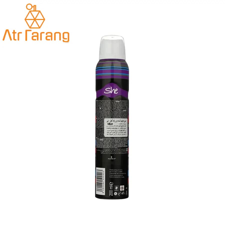 اسپری خوشبو کننده بدن شی مدل آنجل حجم 200ml — تصویر ۲