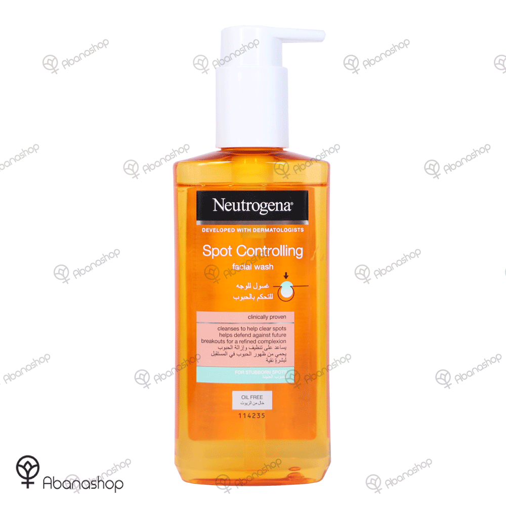 ژل شستشو صورت اسپات کنترلینگ Spot Controlling نیتروژنا Neutrogena
