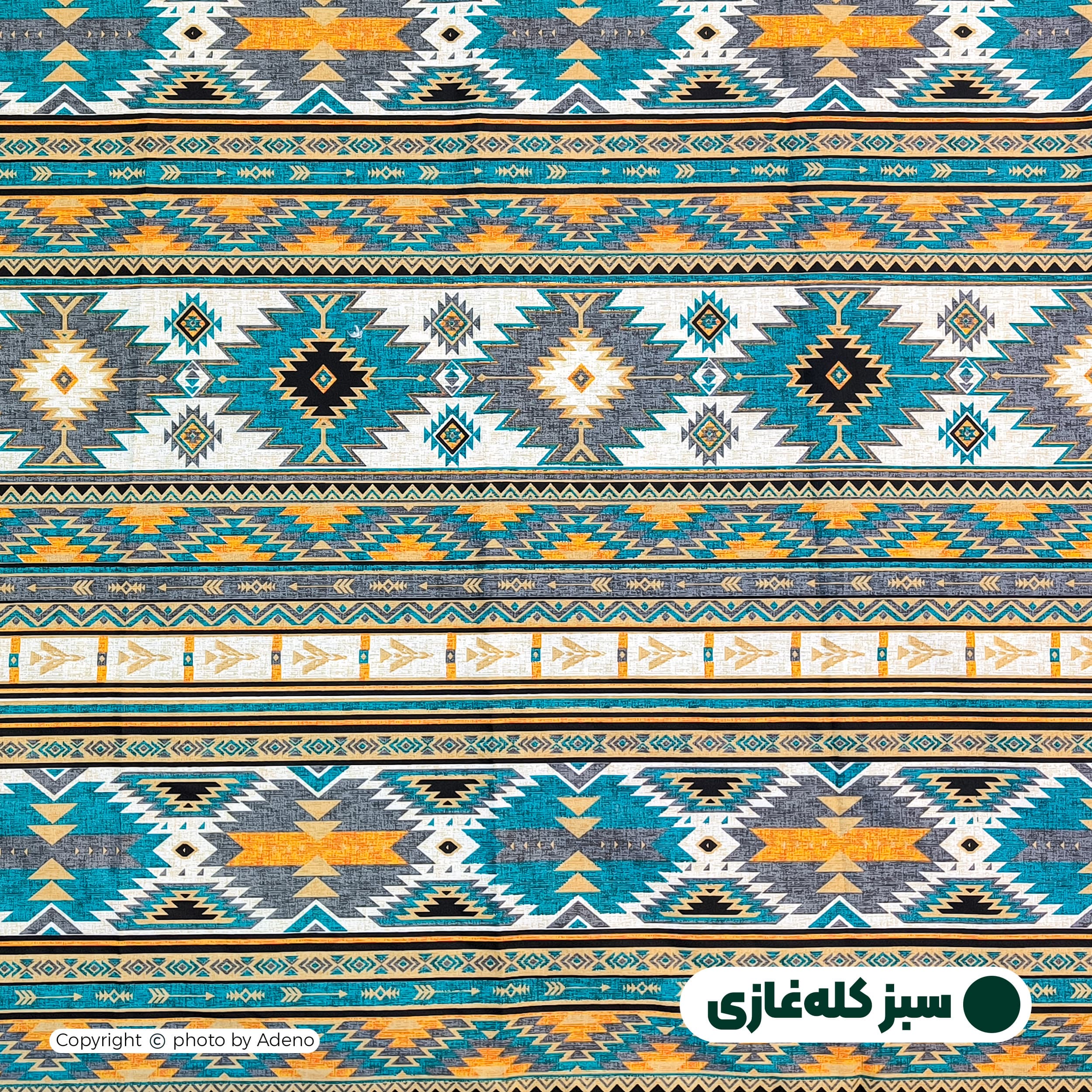 سرویس ملحفه آدنو مدل قشقایی کد IR167 یک نفره 2 تکه — تصویر ۷