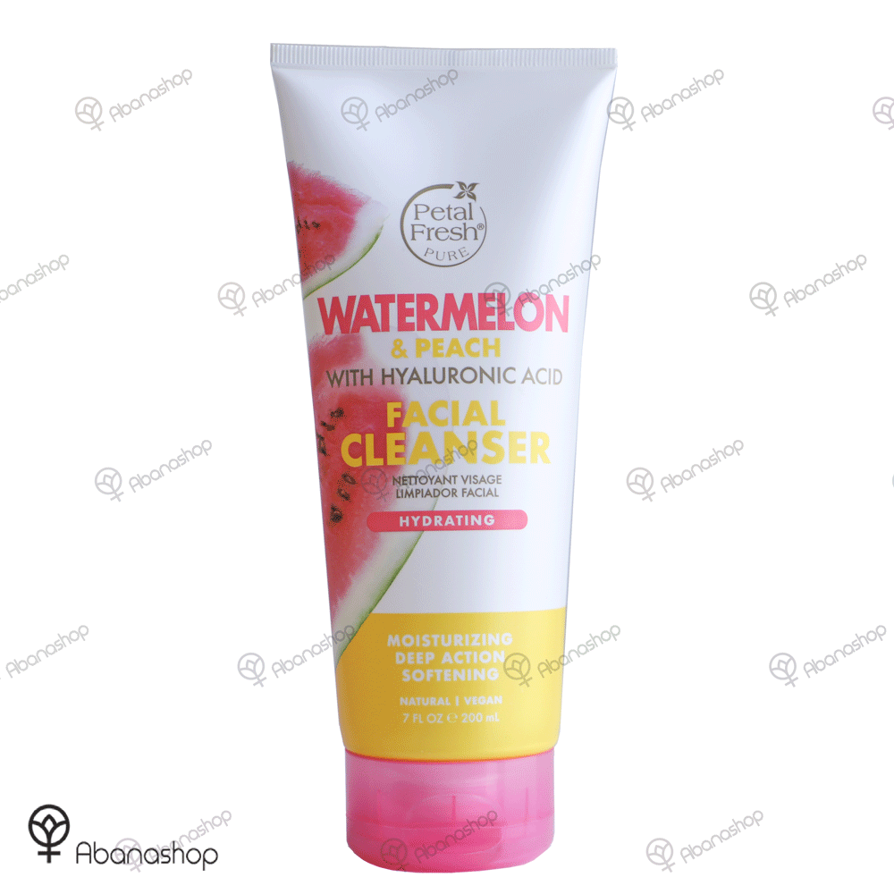 ژل شستشو صورت هندوانه و هلو پتال فرش Petal Fresh Watermelon Peach Facial cleanser