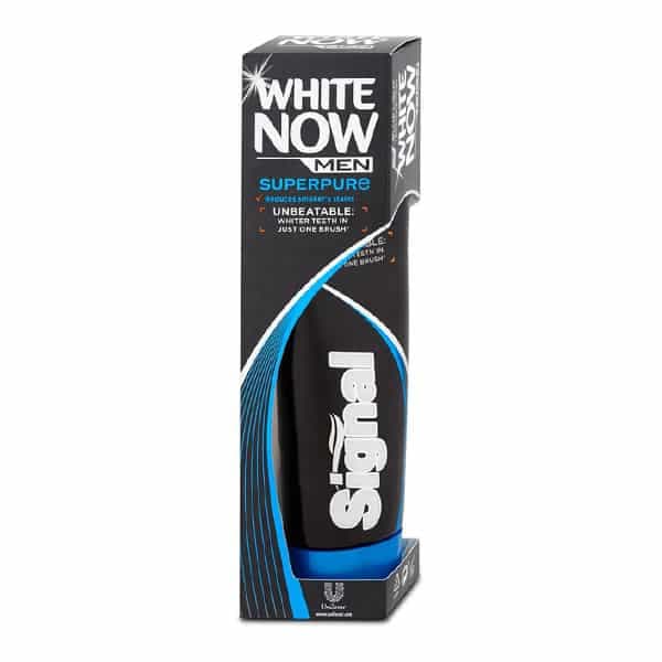 خمیر دندان سفید کننده سیگنال White Now Superpure حجم 75 میلی لیتر