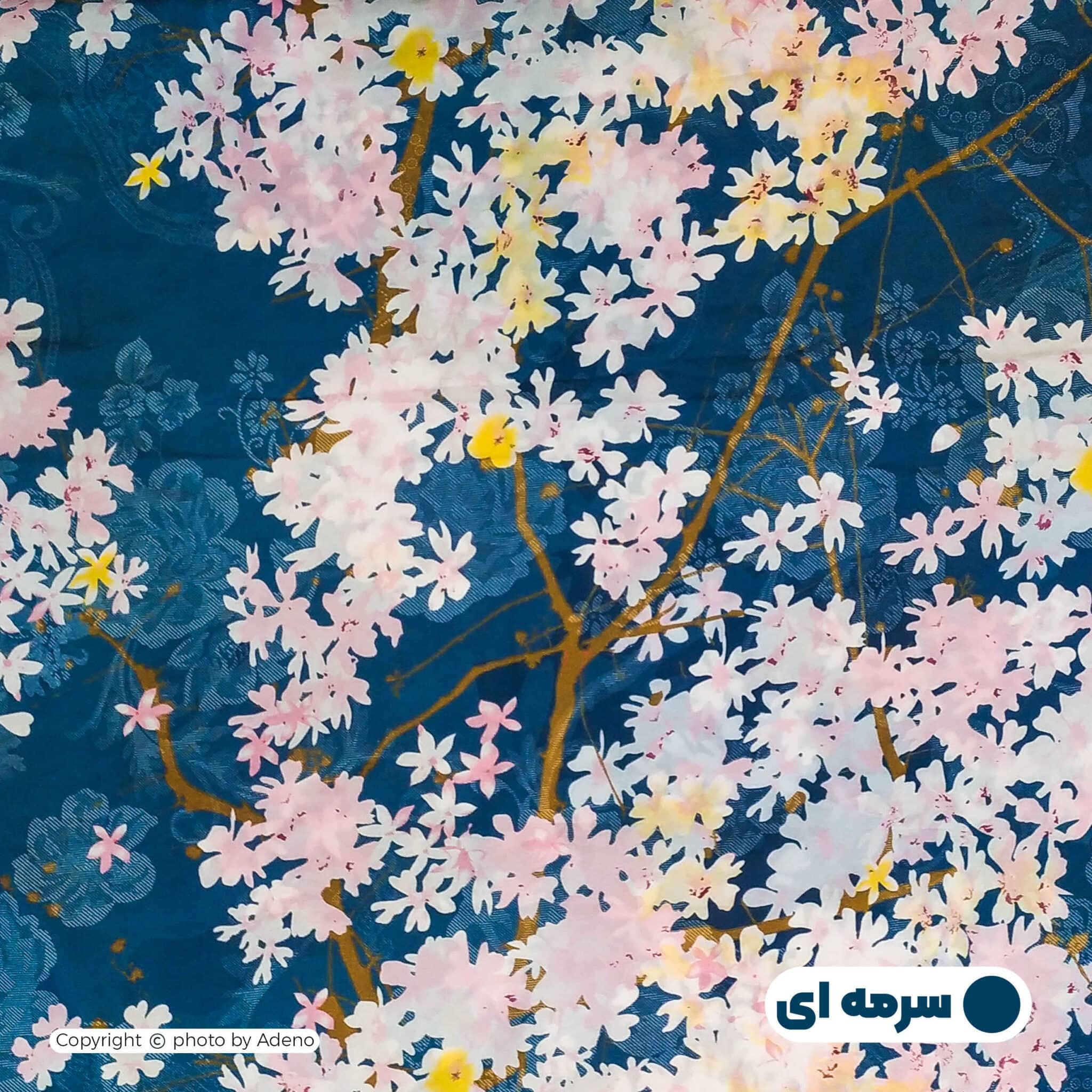 سرویس روتختی آدنو مدل شکوفه کد CH60 دونفره 4تکه — تصویر ۲
