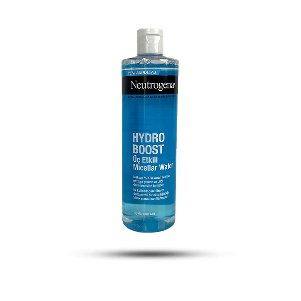 محلول آرایش پاک کن میسلار واتر نوتروژینا Neutrogena مدل Hydro Boost حجم 400 میل