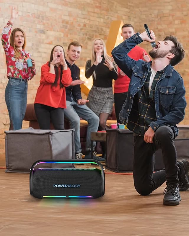 اسپیکر 200 وات پاورولوژی Powerology 200W Speaker PWLAU012 — تصویر ۲