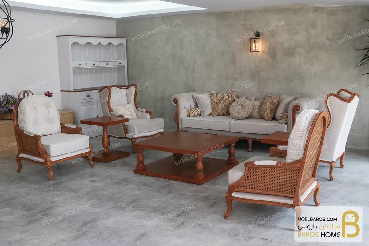 مبل راحتی چستر نیکا و تکنفره کویین و روما