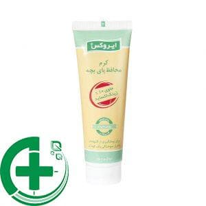 کرم محافظ پای بچه ایروکس حاوی زینک 10 % برای پیشگیری از التهابات حجم50گرم|Nappy cream — تصویر ۲