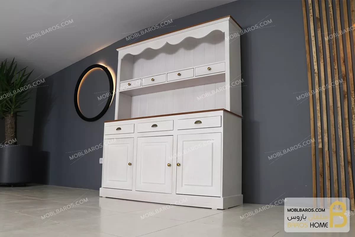 کافیبار چوبی کلاسیک برفین — تصویر ۳