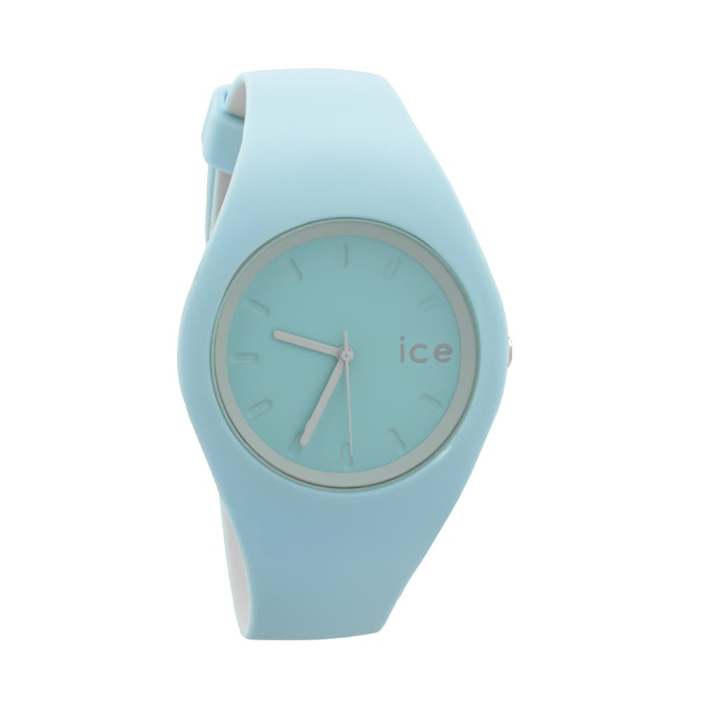 ساعت آیس ice watch اسپرت صفحه بزرگ آبی طوسی