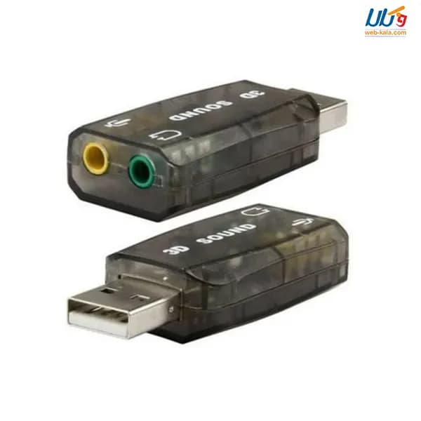 کارت صدا USB مدل 3D — تصویر ۴