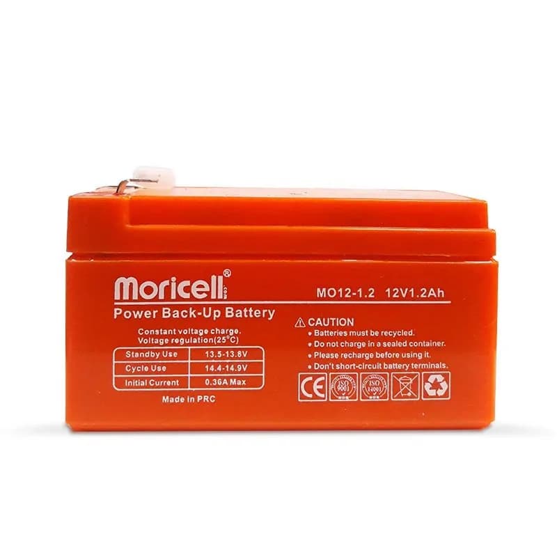 باتری 12 ولت 1.3 امپر MORICELL — تصویر ۲