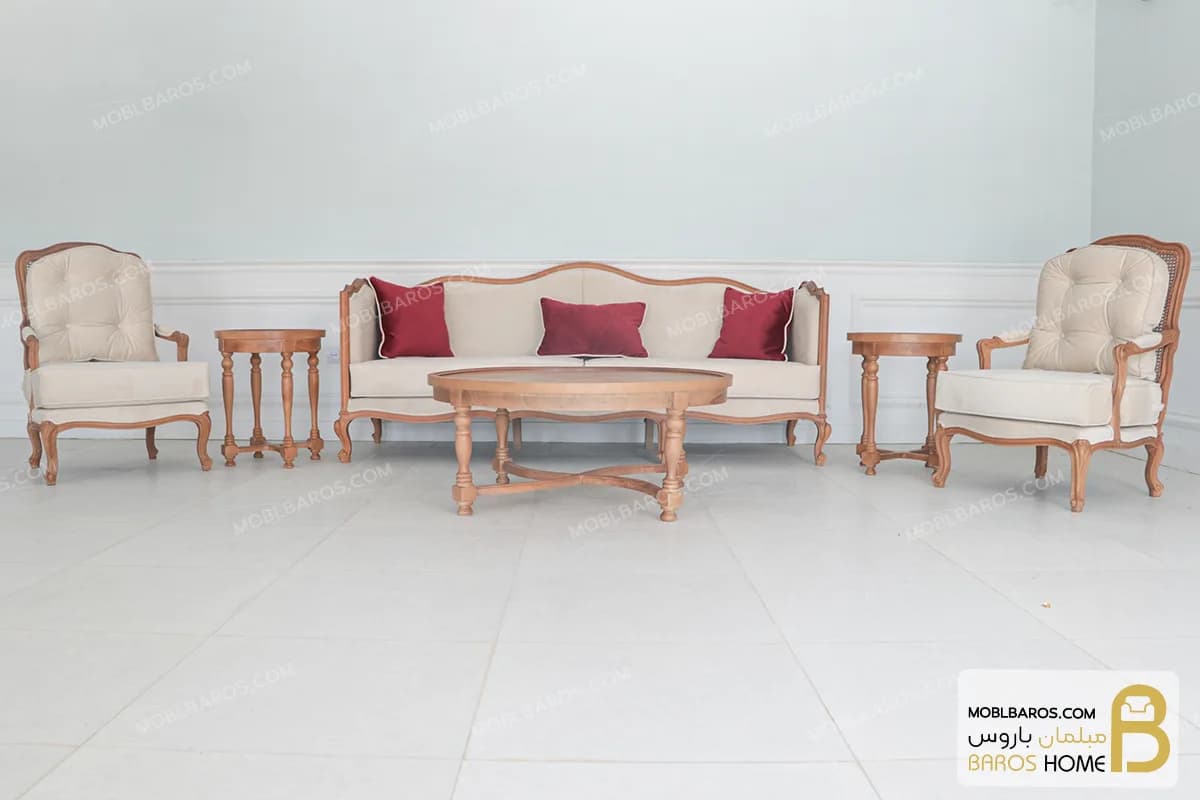 مبل راحتی و کلاسیک گندم و جورجیا چستر کد ۲ — تصویر ۴