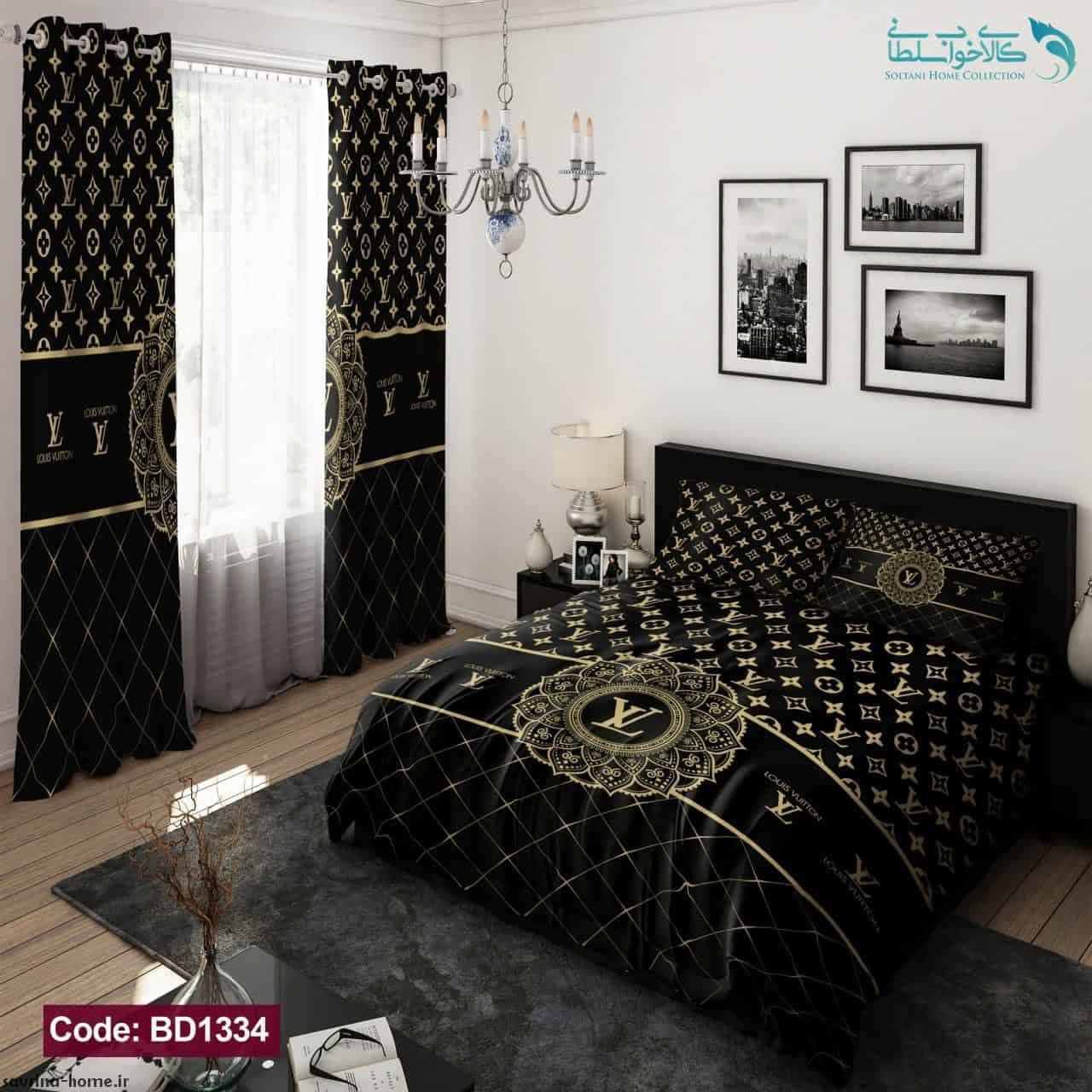 روتختی طرح لویی ویتون دونفره کد BD1334