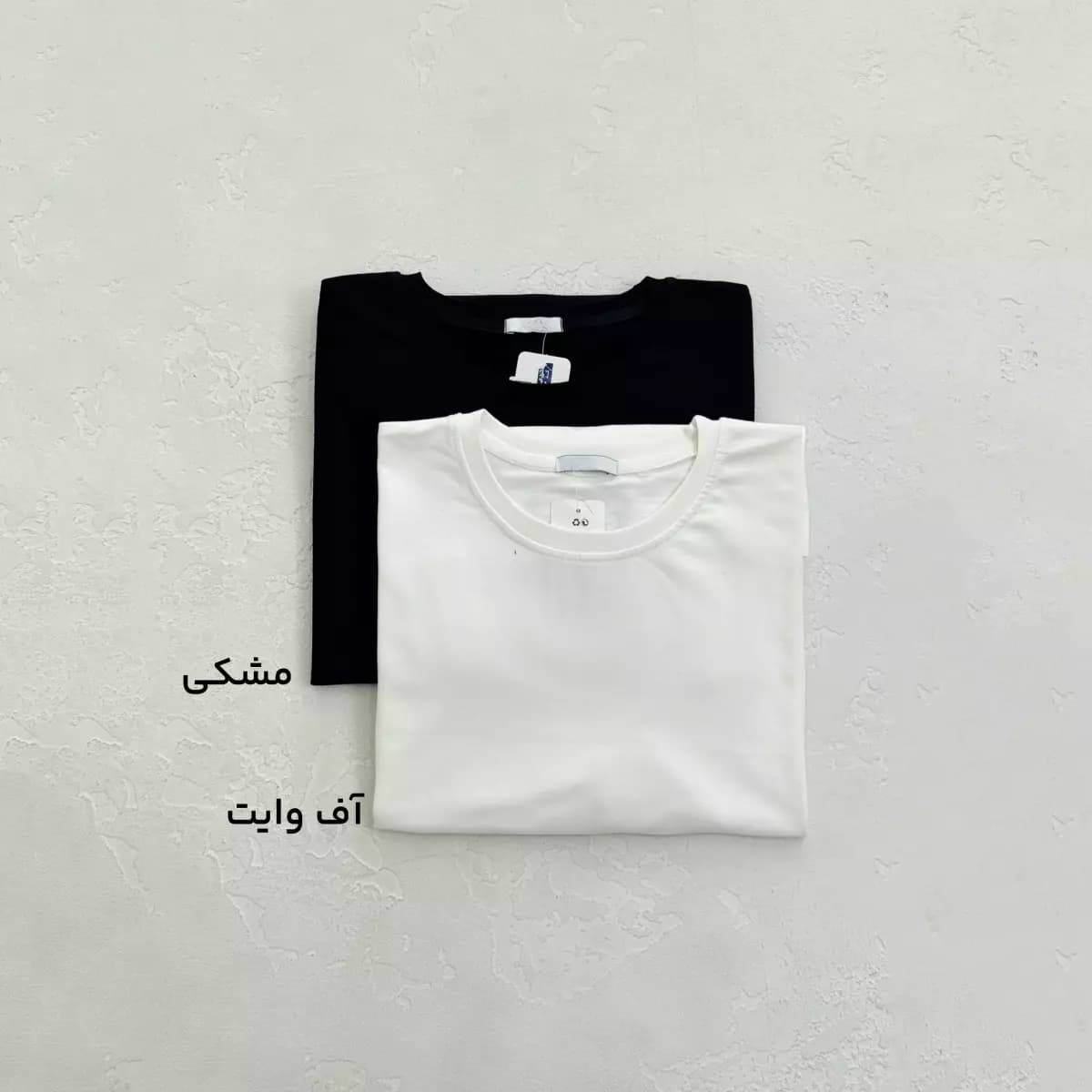 تیشرت باکسی زنانه دو نخ — تصویر ۳