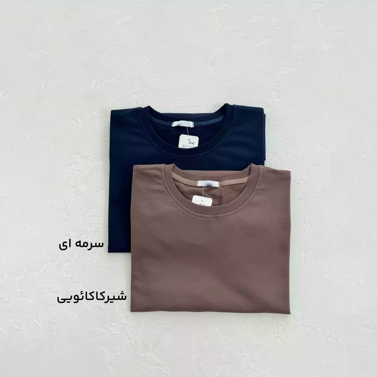 تیشرت باکسی زنانه دو نخ — تصویر ۲
