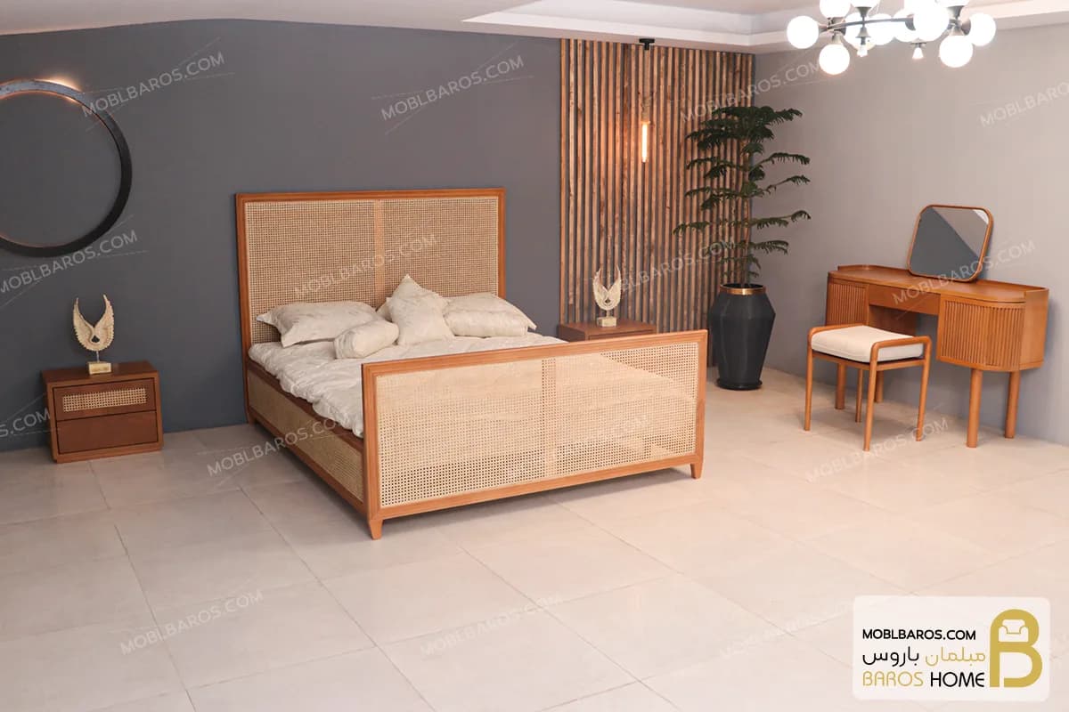 سرویس خواب دو نفره حصیری جانا