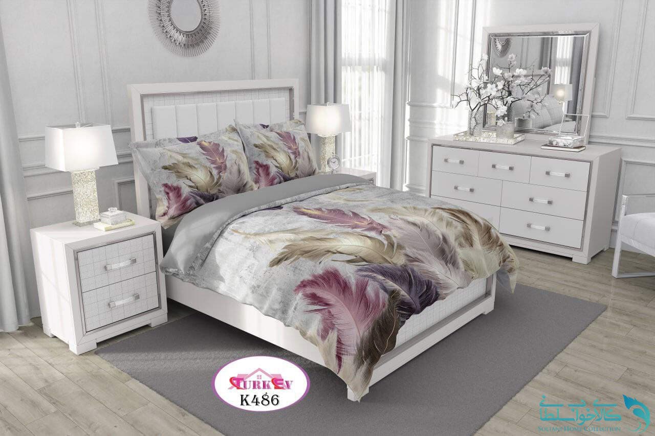 روتختی طرح پر دونفره برند Turkev کد K486