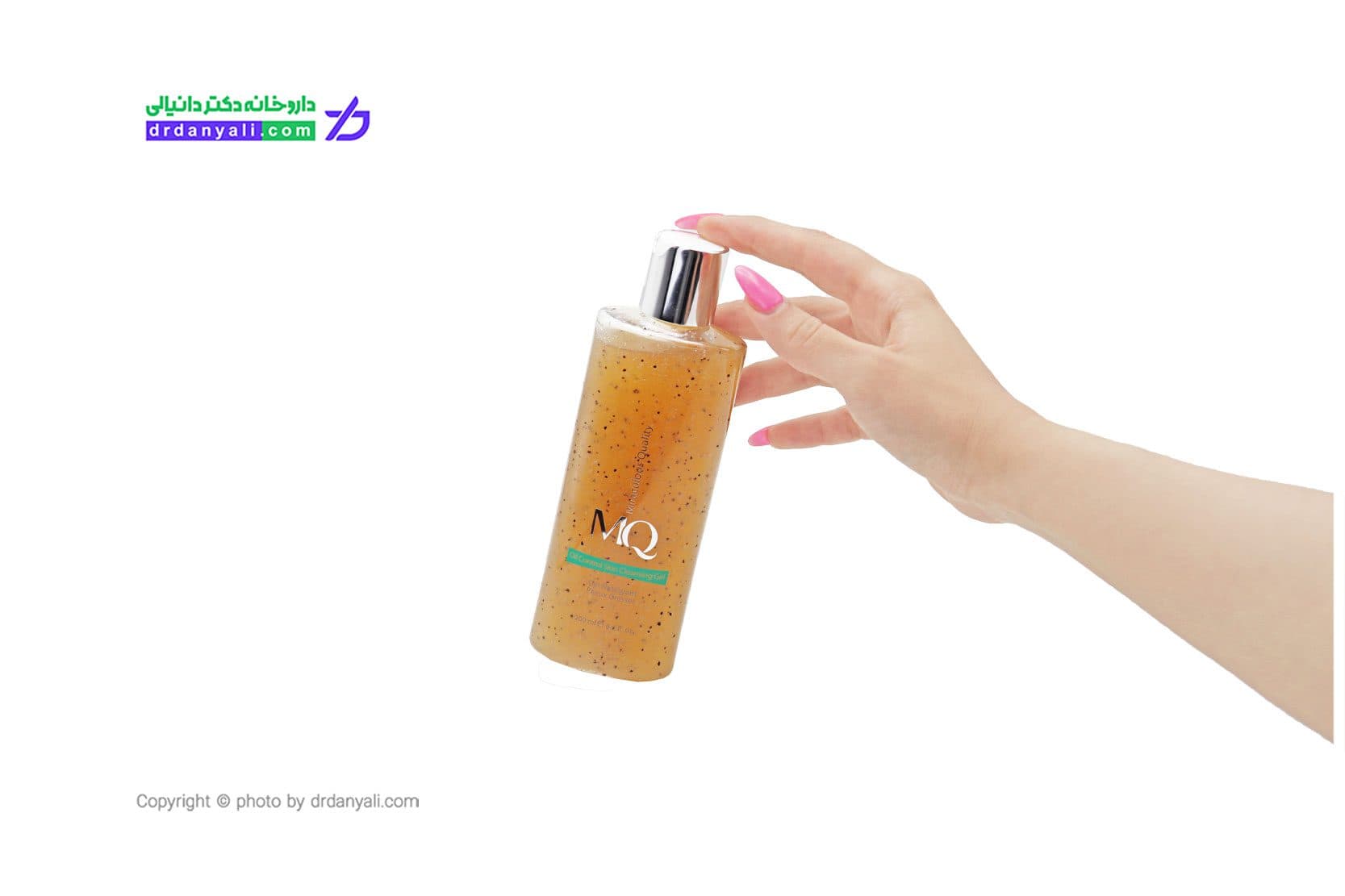 ژل پاک‌کننده و کنترل‌کننده چربی پوست ام کیو 200 میلی لیتر — تصویر ۲