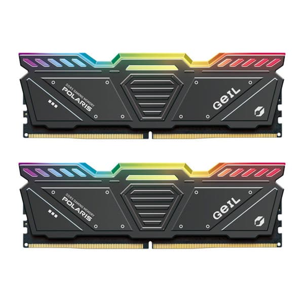 رم گیل POLARIS RGB White DDR5 32GB (2x16GB) 5200Mhz CL34 — تصویر ۵