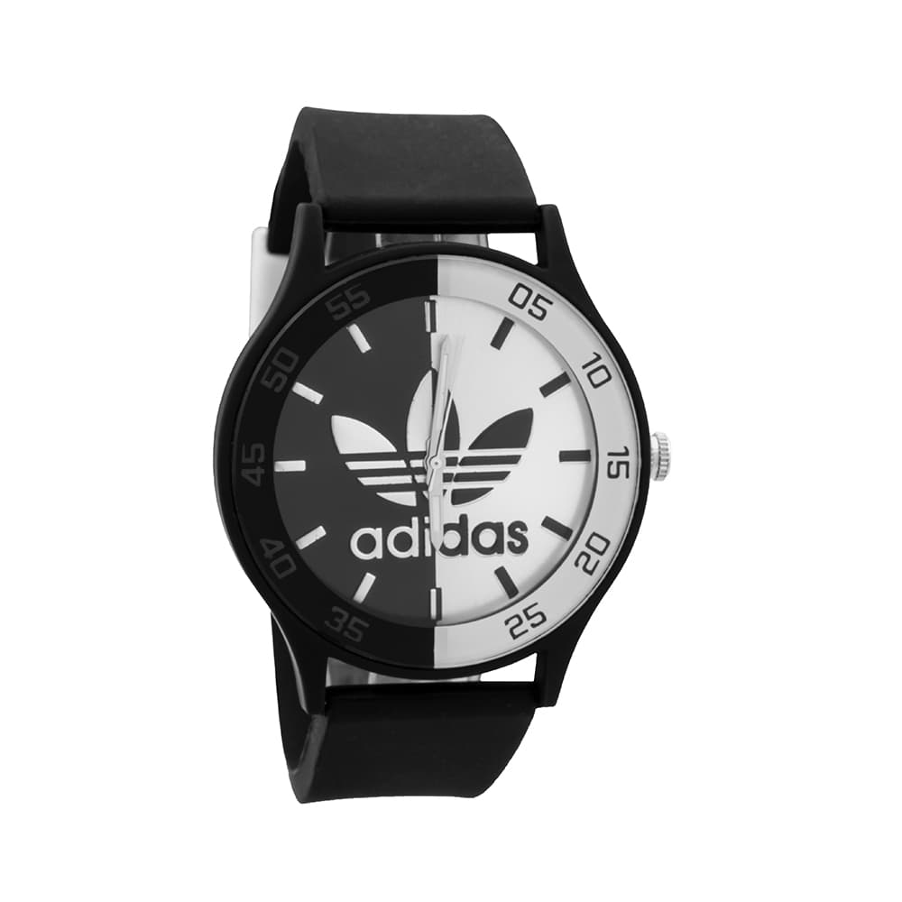 ساعت مچی اسپرت برند adidas با رنگ مشکی – نقره ای