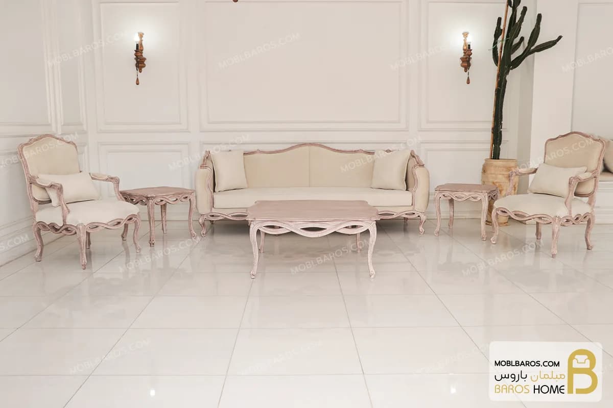 مبلمان کلاسیک ابزاری ایتالیایی پاسنگ کد ۵