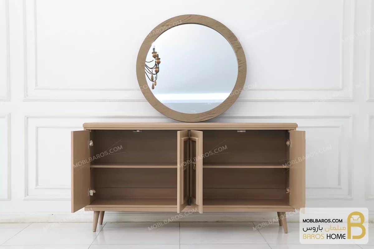 میز کنسول چوبی و کلاسیک جدید مدل دنیز — تصویر ۶