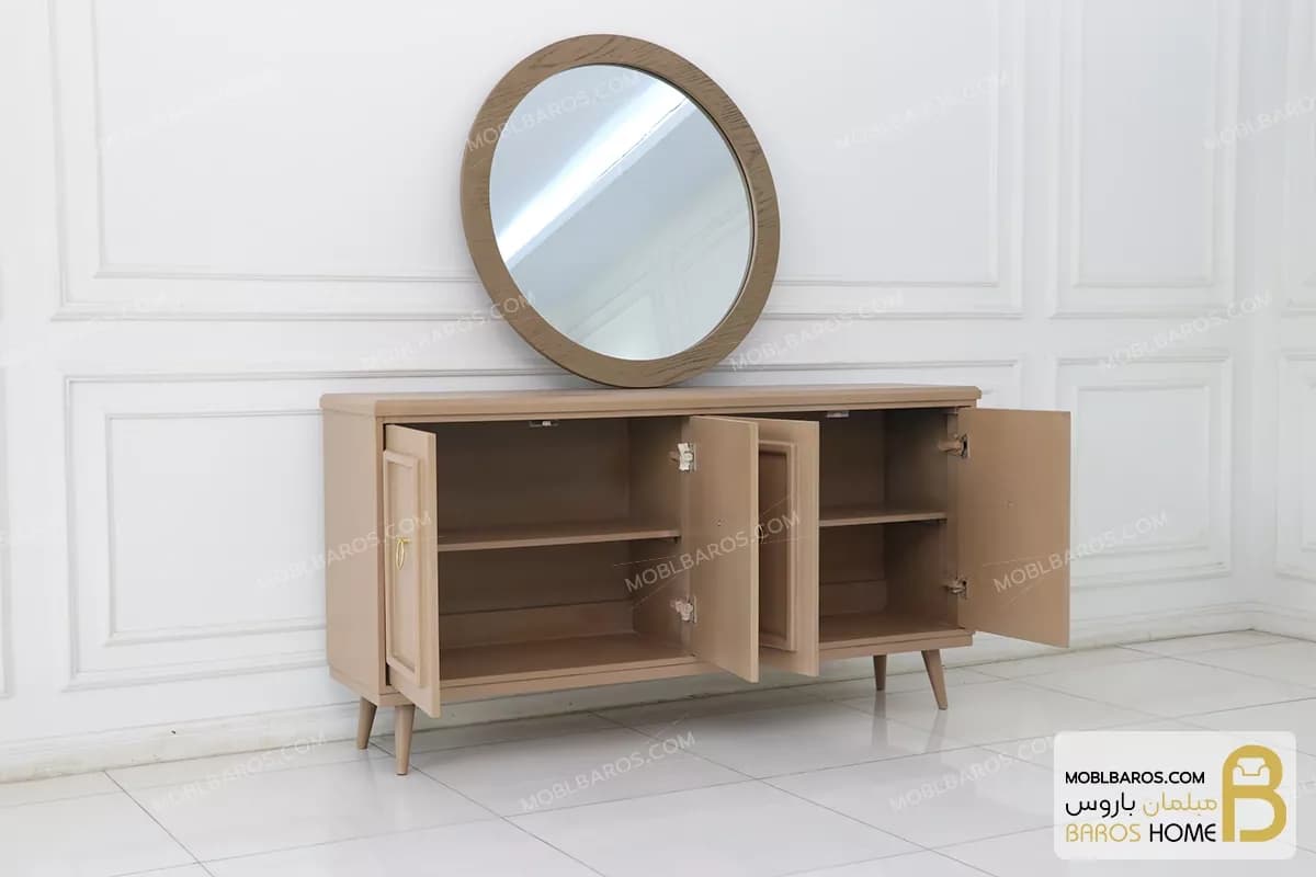 میز کنسول چوبی و کلاسیک جدید مدل دنیز — تصویر ۷
