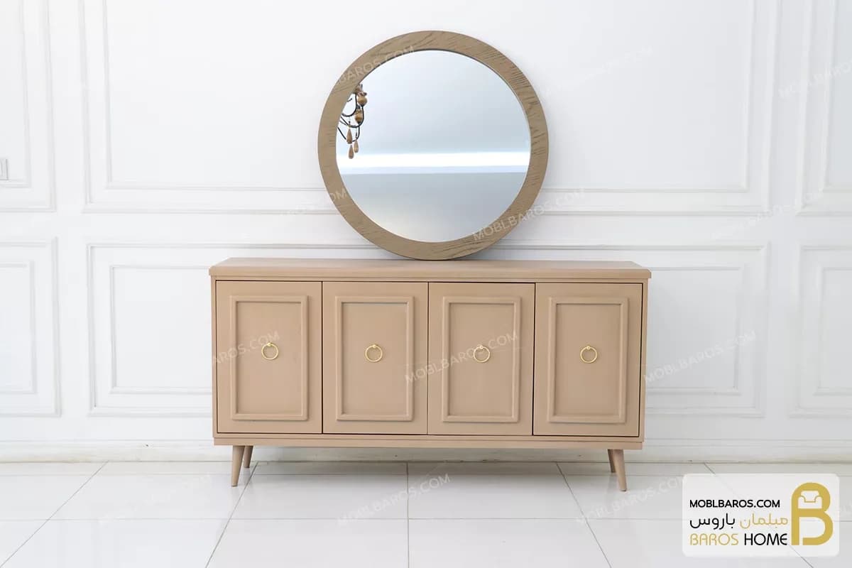 میز کنسول چوبی و کلاسیک جدید مدل دنیز — تصویر ۳