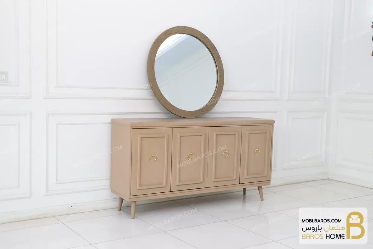 میز کنسول چوبی و کلاسیک جدید مدل دنیز — تصویر ۴