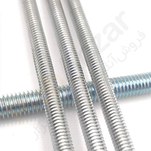 پیچ راد دو 2 متری گالوانیزه سایز 8 میلیمتر — تصویر ۴