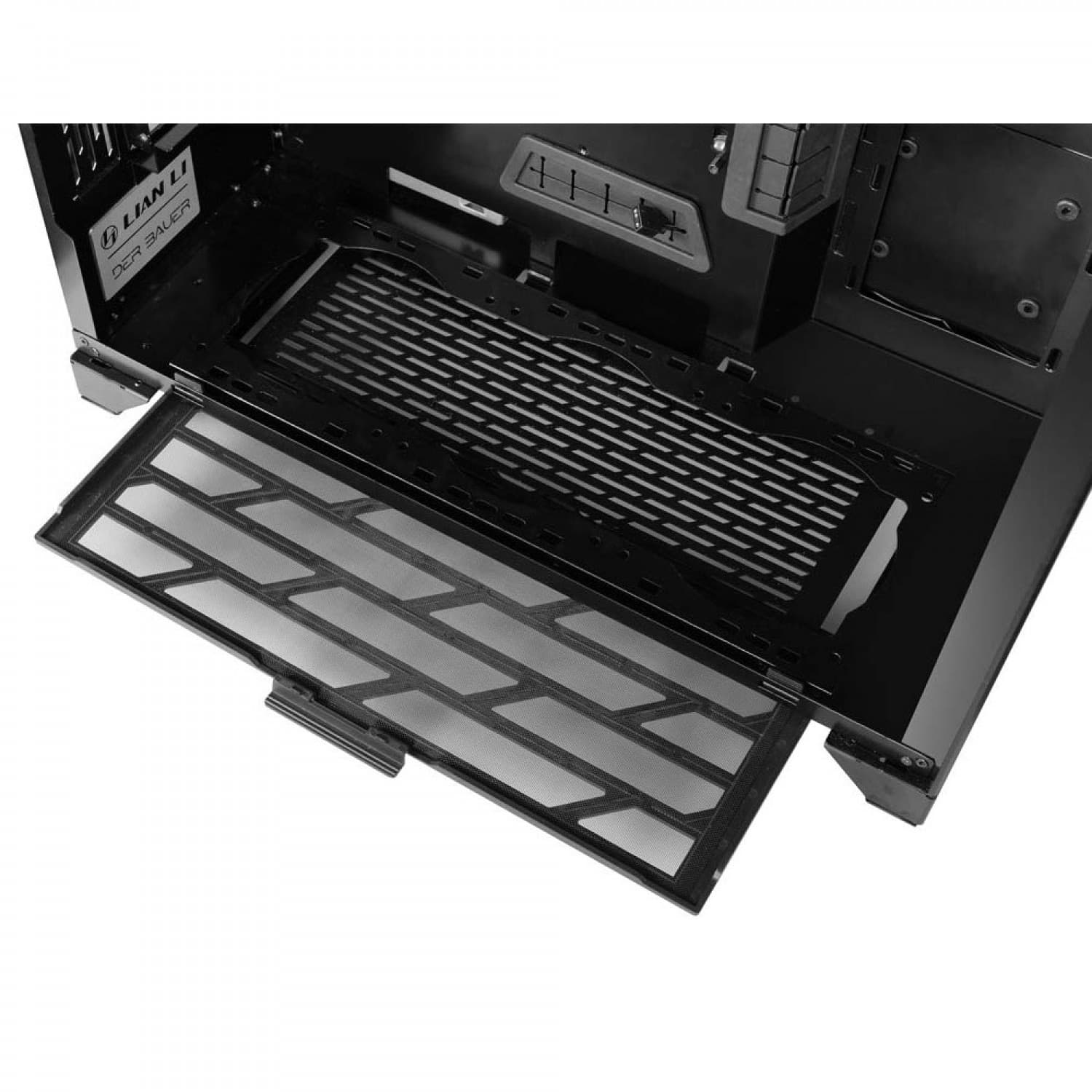کیس لیان لی O11 Dynamic XL ROG Certify Black — تصویر ۸