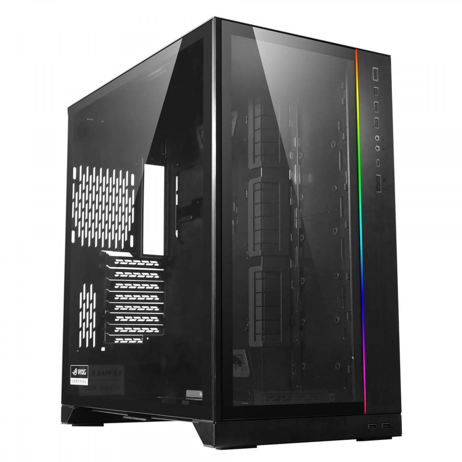 کیس لیان لی O11 Dynamic XL ROG Certify Black