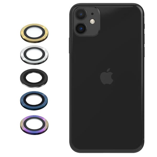 محافظ لنز دوربین گوشی آیفون ۱۱ – iPhone 11 مدل فلزی