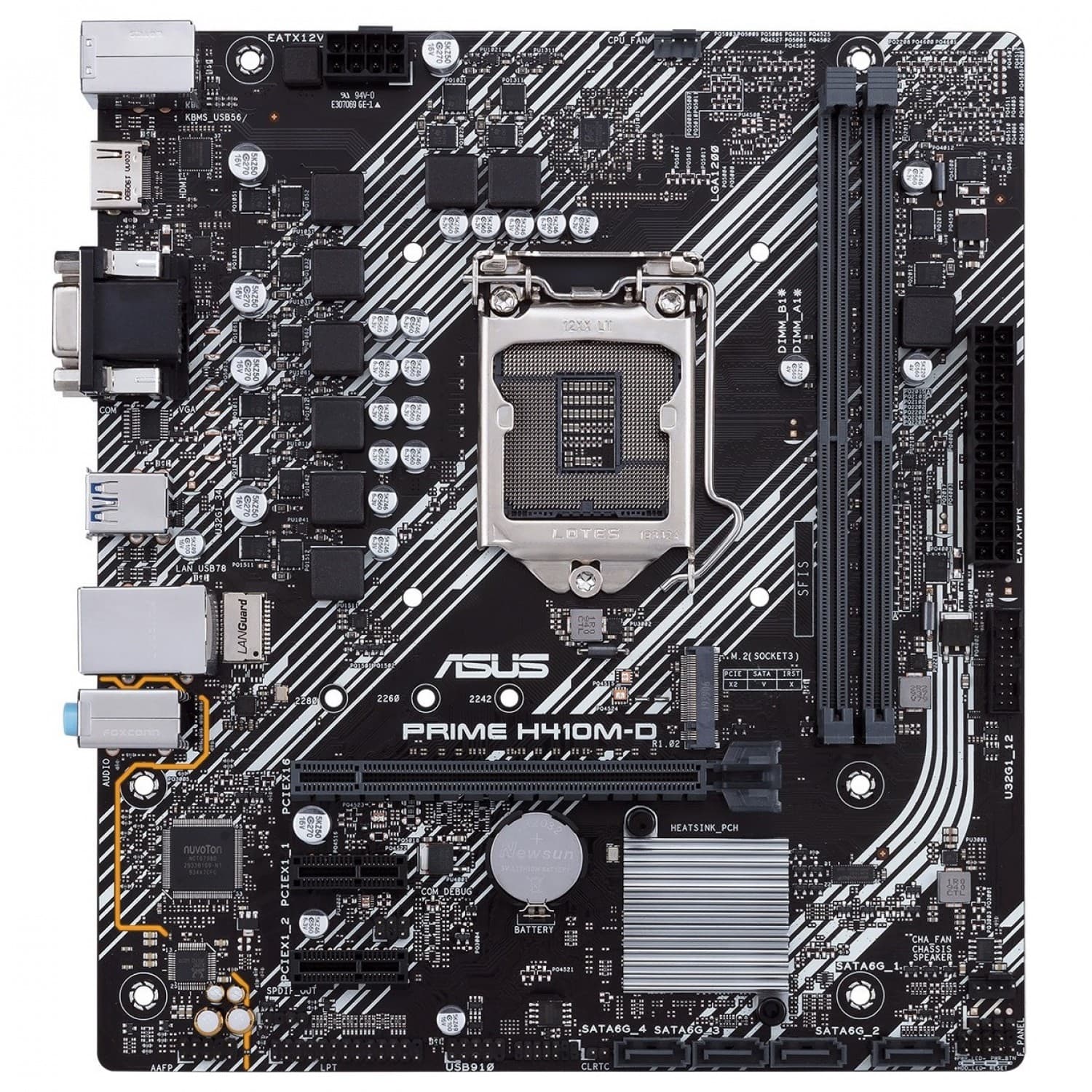 مادربرد ایسوس PRIME H410M-D — تصویر ۲