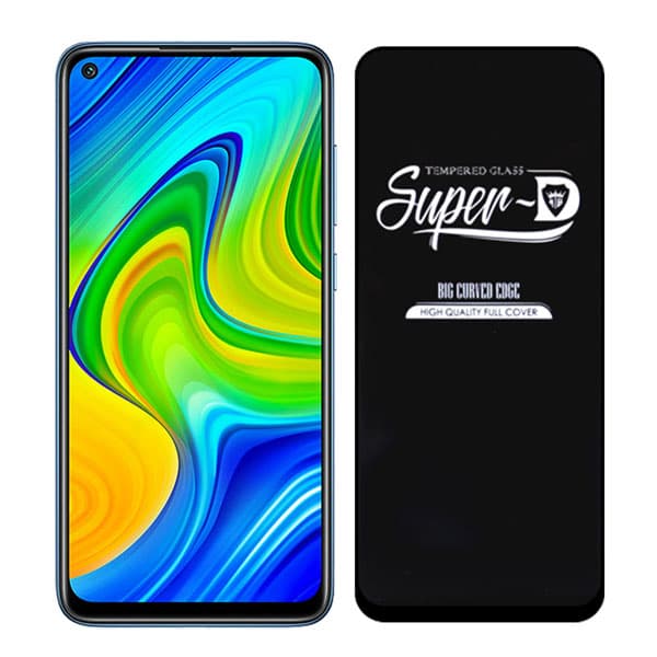 گلس گوشی شیائومی ردمی Redmi Note 9 مدل Super D