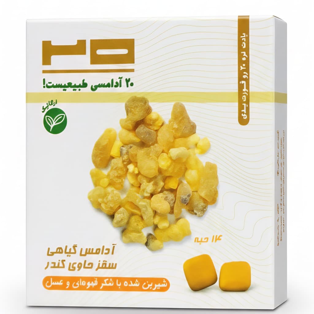 آدامس سقز کندر بیست — تصویر ۲