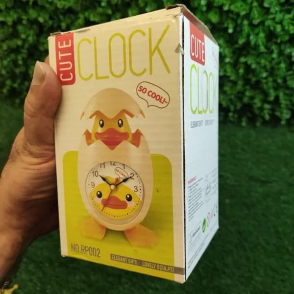 ساعت زنگ دار طرح تخم مرغ جوجه — تصویر ۴