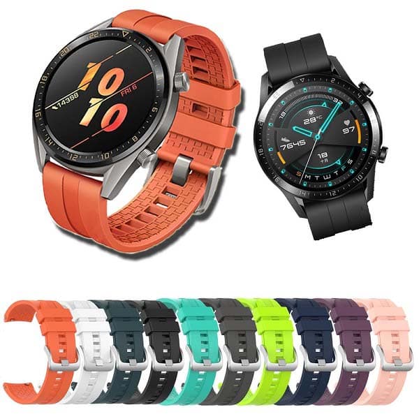 بند سیلیکونی ساعت هواوی Watch GT 2 46mm مدل Armband
