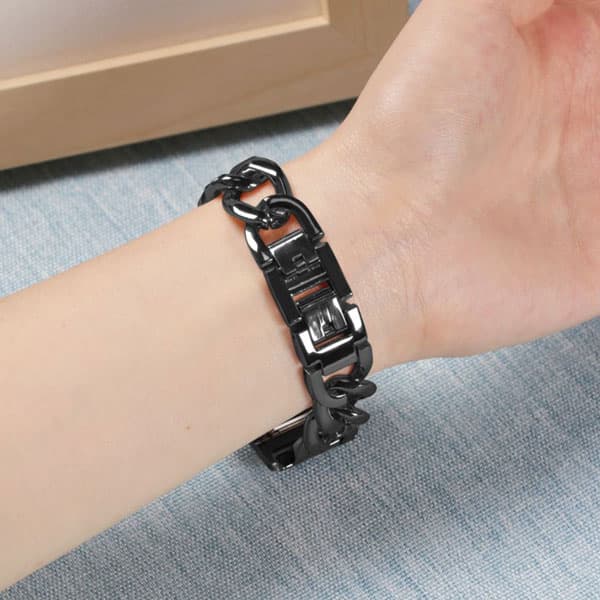بند ساعت شیائومی Amazfit GTS 2 استیل زنجیری — تصویر ۳